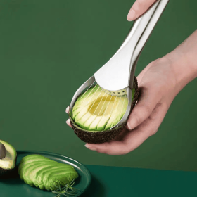 1pc Avocado Tool; Fruit Avocado Cutter Core Separator Knife Tool; Multifunctional Avocado Knife; Slicer Masher Pitter Peeler For Home Kitchen Kit