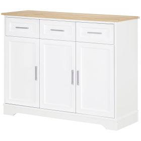Modern Kitchen Sideboard Buffet Cabinet White Storage Island Dining Room Living Room Furniture