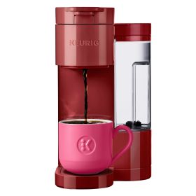 Essentials Red Single-Serve K-Cup Pod Coffee Maker